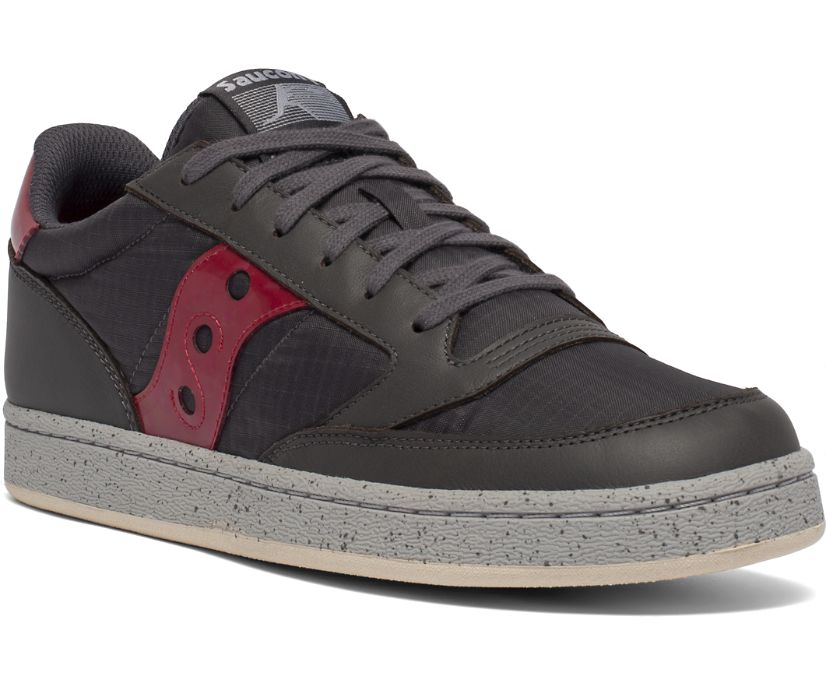 Saucony Jazz Court Women's Originals Black / Red | AU 047XYUF